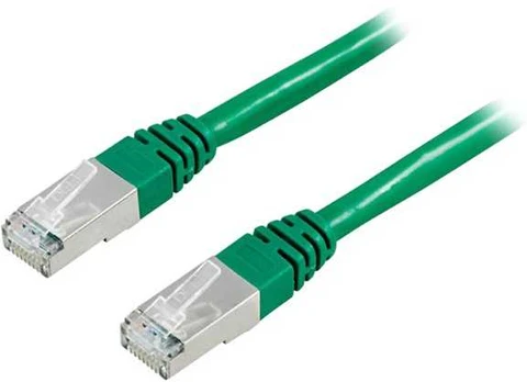DELTACO U/UTP Cat6 patchkabel, LSZH, 2m, grön