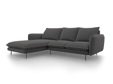 Left Corner Sofa, "Vienna", 5 Seats, 255x170x95 Made in Europe