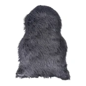 LAMBSKIN ARTIFICIAL GRAY 50X85CM kaina