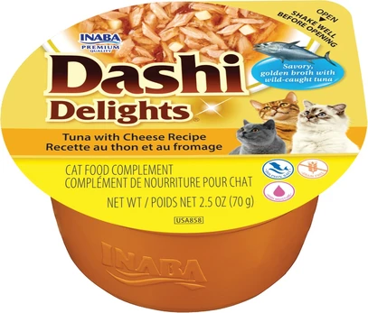 INABA CAT DASHI DELIGHTS tunas WITH CHEESE 70g