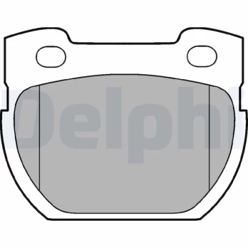 DELPHI LP0777 Brake pad set
