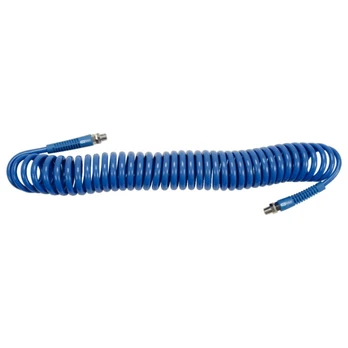 PU compressed air spiral coiled tube 12bar 10mm, KS Tools