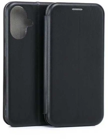 Beline Dėklas Book Magnetic iPhone 16 6.1" juoda/juodas