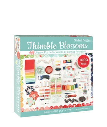 Thimble Blossoms Jigsaw Puzzle for Adults