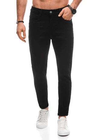 men's jeans p1454 - juodas