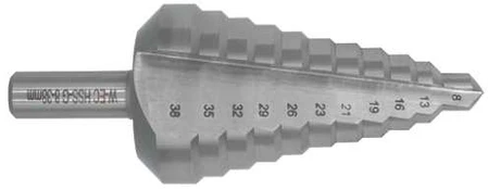 Pakopinis grąžtas Ecef HSS-CO5; 6-20 mm