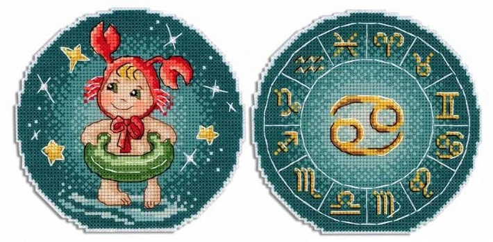 Zodiac signs. Cancer. SR-696