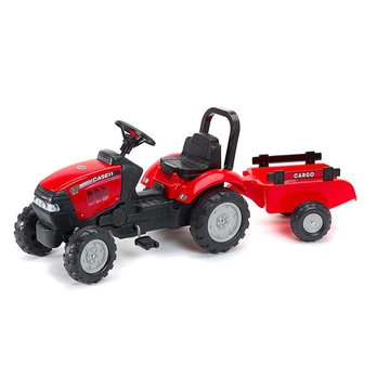 Case IH pedalinis traktorius su priekaba, Falk