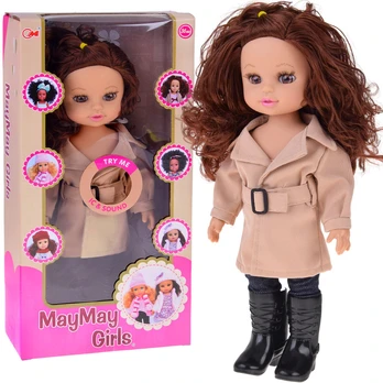 Lėlė - vaikas May May Girls, 36 cm, ruda