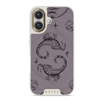 Scorpio - iPhone 16 Plus Case, Elite Light (MagSafe) / Gold / Purple