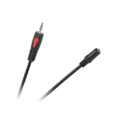 Cabletech Eco-Line kabelis 3.5 AUX - AUX 5m kaina