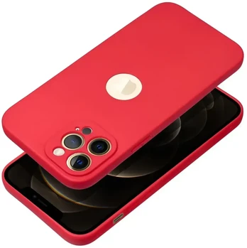 Dėklas iPhone 17 Pro Max / 18 Pro Max Soft raudonas