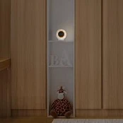 OSRAM LED akumuliatorinis naktinis šviestuvas NIGHTLUX CLOCK, baltas,