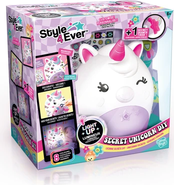 Style 4 Ever - Secret Deco DIY Unicorn Lamp (26301)