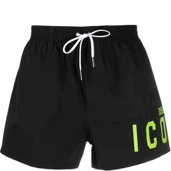 Ilginti apatiniai vyrams, Juoda, Boxer midi