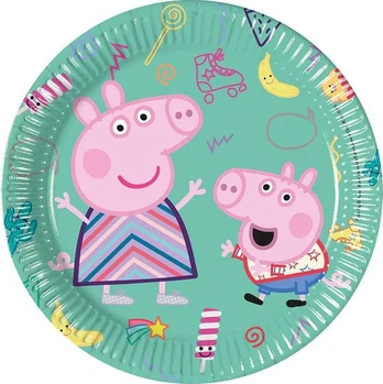 GoDan Popieriaus plokštės Peppa Pig 8vnt Godanas