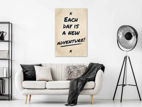 Artgeist Paveikslas - Each Day is a New Adventure! (1 Part) Vertical