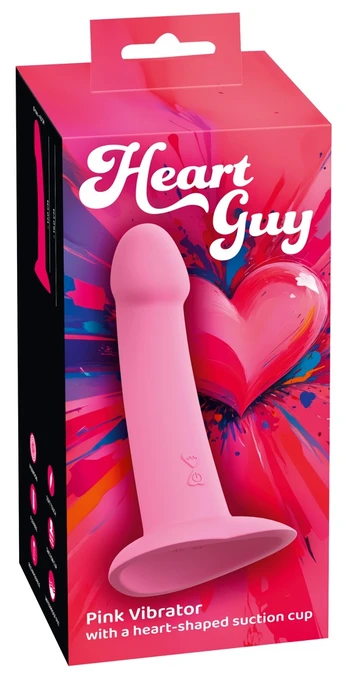 You2Toys Heart Guy Pink Vibrator Vibratorius