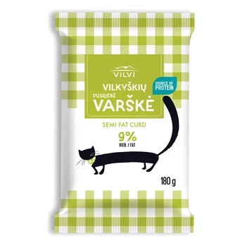 Varškė VILKYŠKIŲ, 9% rieb., 180 g