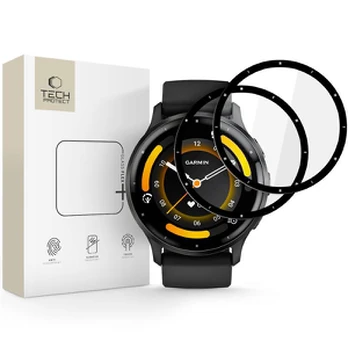 Ekrano apsauga Garmin Venu 3 laikrodžiui "Tech-Protect Glass Flex+ 2-Pack"