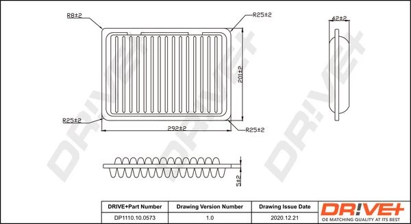 Oro filtras Dr!ve+ DP1110.10.0573