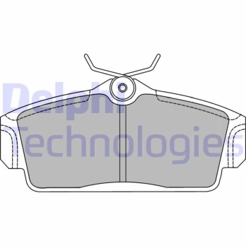 DELPHI LP1435 Brake pad set