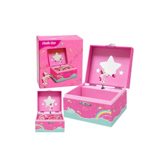 Lean Toys Muzikinė dėžutė rožinė