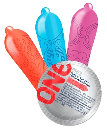 One Tattoo Touch x 12 Prezervatyvai