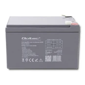 QOLTEC AGM baterija 12V 12Ah kaina