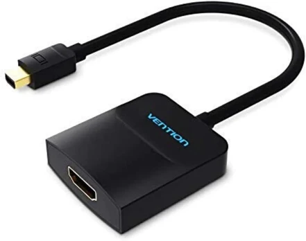 Vention Displayport Mini į Hdmi kabelis Hbcbb 10 cm, juodas