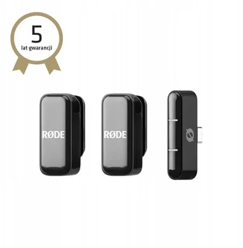 Rode Wireless Micro Lightning Juodas - Belaidė sistema