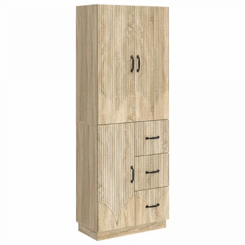 Spintelė 2 pcs Sonoma ąžuolas Apdirbta mediena