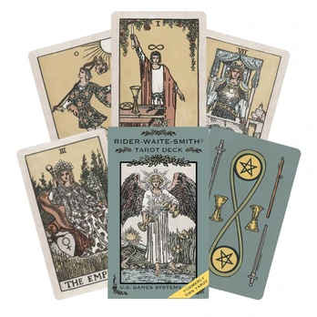 RWS Tarot kortos švelnių spalvų