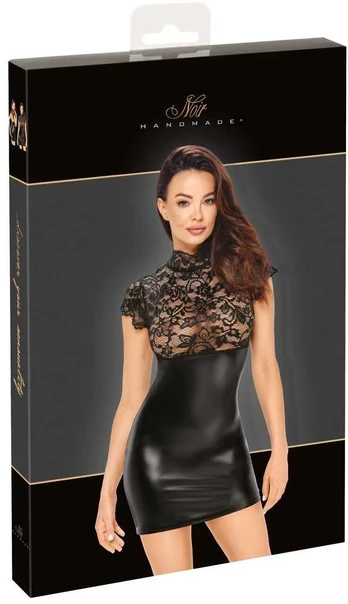 Noir Dress Lace L Seksuali suknelė