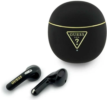 Ausinės Guess Gold Line Triangle