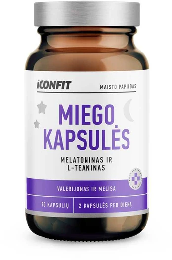 ICONFIT Miego Kapsulės 90 kaps.