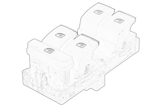 jungiklis, lango pakėliklis 5G0 959 857GIHA