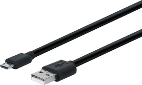 Proxtend USB 2.0 Micro B to 5.5 x 2.1 Juodas 20CM kaina