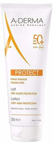 Apsauginis losjonas nuo saulės A-Derma Protect SPF50+, 250 ml