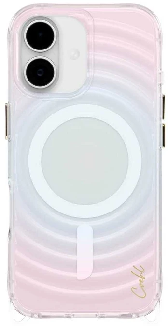 Dėklas UNIQ Coehl Vela case for iPhone 17 Magnetic Charging opal