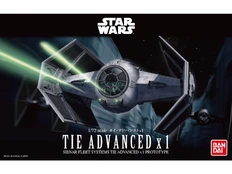 Plastic model Star Wars Bandai Tie Advanced 1/72 kaina