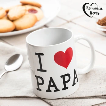 Puodelis I Love Papa, 250 ml
