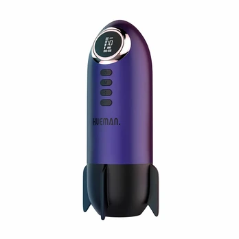 Hueman Blast Off Intimate Rocket Device Violetinė - 10 Modes & LED Panel