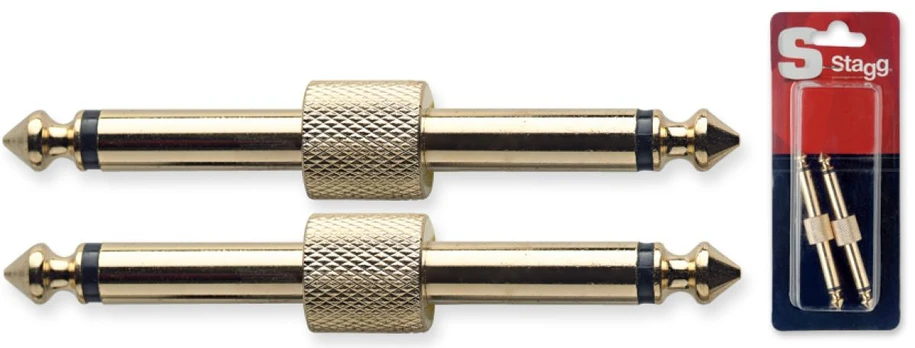 Adapteris mono Jack - mono Jack Stagg AC-PPH (komplektas)