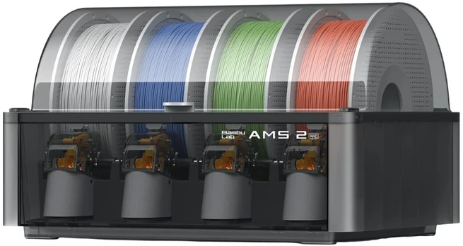 AMS 2 Pro sistema skirta Bambu Lab 3D spausdintuvams