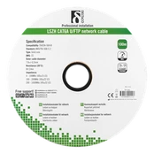 Kabelis DELTACO UTP, 100m, CAT6a, baltas / TP-54C