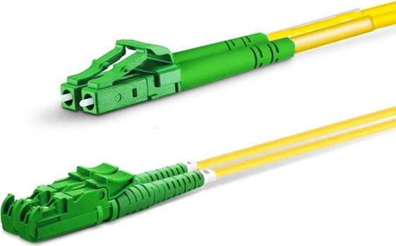 Equip Patchkabel E2000/APC->LC/APC 5.00m SM Duplex OS2 gelb