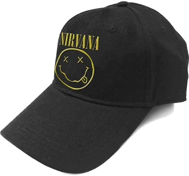 Rock Kepurė Nirvana Logo & Happy Face