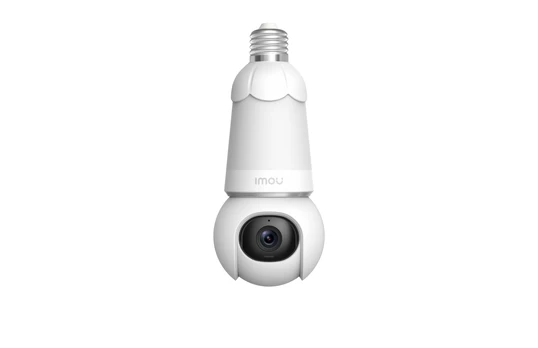 IMOU 5MP Belaidė PTZ E27 Cokolio Kamera, Bulb Cam (IPC-S6DP-5M0WEB-E27)