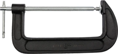 Spaustuvas su varžtu "C" tipo 8", 200 mm (YT-64256) kaina